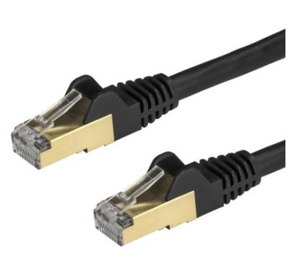 STARTECH .com Category 6a Network Cable for Network Device, Notebook, Docking Station, Desktop Computer - 3 m - Shielding