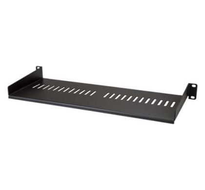 STARTECH .com 1U High x 482.60 mm Wide Rack-mountable Rack Shelf for Server, A/V Equipment - Black