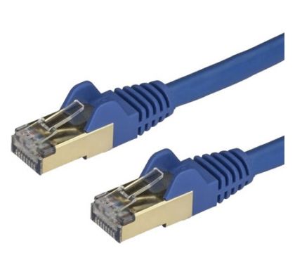 STARTECH .com Category 6a Network Cable for Network Device, Notebook, Docking Station, Desktop Computer - 2 m - Shielding