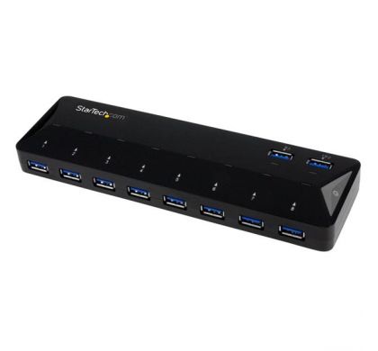 STARTECH .com USB Hub - USB - External - Black