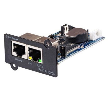 CYBERPOWER RMCARD205 UPS & ATS PDU Remote Management Card - SNMP/HTTP/NMS/Enviro Port* LeftMaximum