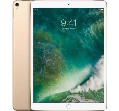 APPLE iPad Pro Tablet - 26.7 cm (10.5") -  A10X Hexa-core (6 Core) - 64 GB - 2224 x 1668 - Retina Display - 4G - GSM, CDMA2000 Supported - Gold