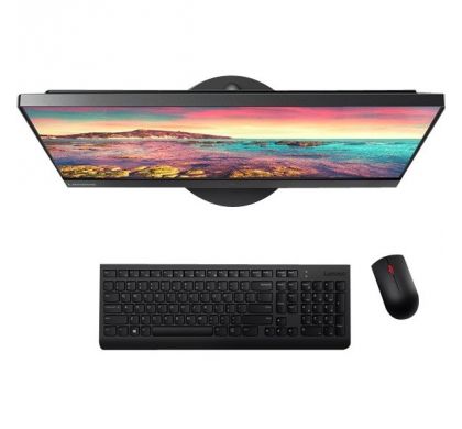 LENOVO V510z 10NQ0002AU All-in-One Computer - Intel Core i5 (7th Gen) i5-7400T 2.40 GHz - 8 GB DDR4 SDRAM - 500 GB HDD - 58.4 cm (23") 1920 x 1080 - Windows 10 Pro 64-bit (English) - Desktop - Black TopMaximum