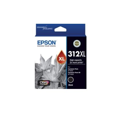 EPSON Claria Photo HD 312XL Original Ink Cartridge - Black