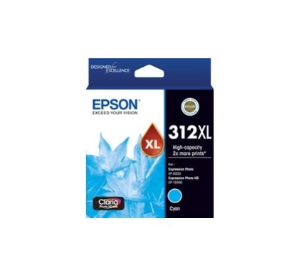 EPSON Claria Photo HD 312XL Original Ink Cartridge - Cyan