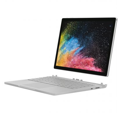 MICROSOFT Surface Book 2 34.3 cm (13.5") Touchscreen LCD 2 in 1 Notebook - Intel Core i7 (8th Gen) i7-8650U Quad-core (4 Core) 1.90 GHz - 8 GB LPDDR3 - 256 GB SSD - Windows 10 Pro Creators 64-bit - 3000 x 2000 - PixelSense - Hybrid - Silver