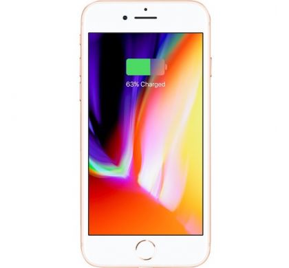 APPLE iPhone 8 256 GB Smartphone - 4G - 11.9 cm (4.7") LCD 1334 x 750 HD Touchscreen -  A11 Bionic Hexa-core (6 Core) - 2 GB RAM - 12 Megapixel Rear/7 Megapixel Front - iOS 11 - SIM-free - Gold FrontMaximum