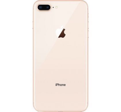 APPLE iPhone 8 Plus 64 GB Smartphone - 4G - 14 cm (5.5") LCD 1080 x 1920 Full HD Touchscreen -  A11 Bionic Hexa-core (6 Core) - 3 GB RAM - 12 Megapixel Rear/7 Megapixel Front - iOS 11 - SIM-free - Gold RearMaximum
