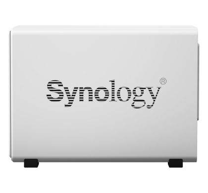 SYNOLOGY DiskStation DS218J 2 x Total Bays SAN/NAS Storage System - Desktop LeftMaximum