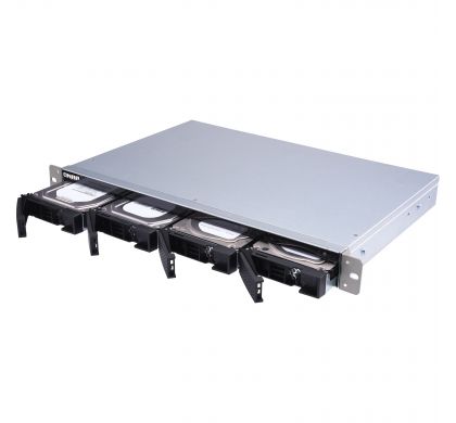 QNAP Turbo NAS TS-431XeU 4 x Total Bays SAN/NAS Storage System - 1U - Rack-mountable TopMaximum