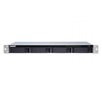 QNAP Turbo NAS TS-431XeU 4 x Total Bays SAN/NAS Storage System - 1U - Rack-mountable FrontMaximum