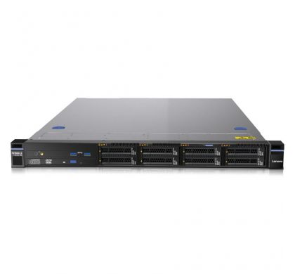 LENOVO System x x3250 M6 3633D2M 1U Rack-mountable Server - 1 x Intel Xeon E3-1220 v5 Quad-core (4 Core) 3 GHz - 4 GB Installed DDR4 SDRAM - Serial ATA/600 Controller - 0, 1, 5, 10 RAID Levels - 1 x 460 W FrontMaximum