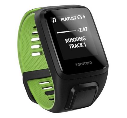 TOMTOM Runner 3 Smart Watch - Wrist Wearable - Black, Green