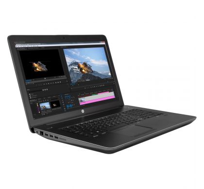 HP ZBook 17 G4 43.9 cm (17.3") LCD Mobile Workstation - Intel Xeon Quad-core (4 Core) - 64 GB DDR4 SDRAM - Space Silver