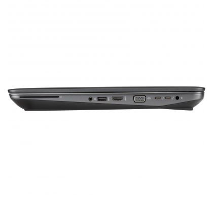 HP ZBook 17 G4 43.9 cm (17.3") LCD Mobile Workstation - Intel Xeon Quad-core (4 Core) - 64 GB DDR4 SDRAM - Space Silver LeftMaximum