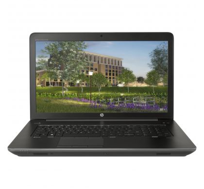 HP ZBook 17 G4 43.9 cm (17.3") LCD Mobile Workstation - Intel Xeon Quad-core (4 Core) - 64 GB DDR4 SDRAM - Space Silver FrontMaximum