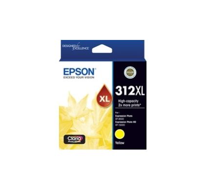 EPSON Claria Photo HD 312XL Original Ink Cartridge - Yellow