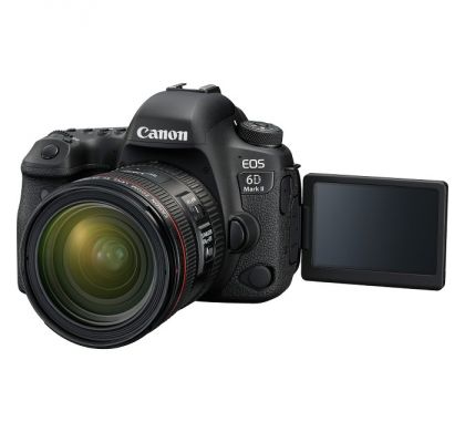 CANON EOS 6D Mark II 26.2 Megapixel Digital SLR Camera with Lens - 24 mm - 70 mm