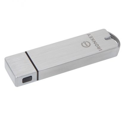 KINGSTON IronKey Basic S1000 128 GB USB 3.0 Flash Drive - 256-bit AES