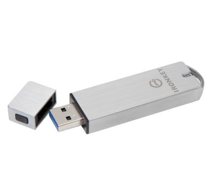 KINGSTON IronKey Enterprise S1000 128 GB USB 3.0 Flash Drive - 256-bit AES