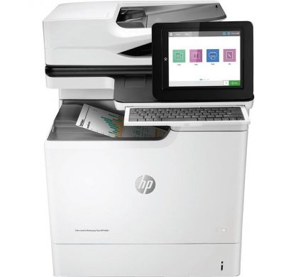 HP LaserJet M681dh Laser Multifunction Printer - Colour - Plain Paper Print - Desktop