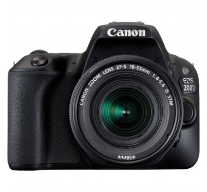 CANON EOS 200D 24.2 Megapixel Digital SLR Camera with Lens - 18 mm - 55 mm