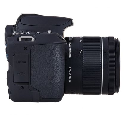 CANON EOS 200D 24.2 Megapixel Digital SLR Camera with Lens - 18 mm - 55 mm RightMaximum