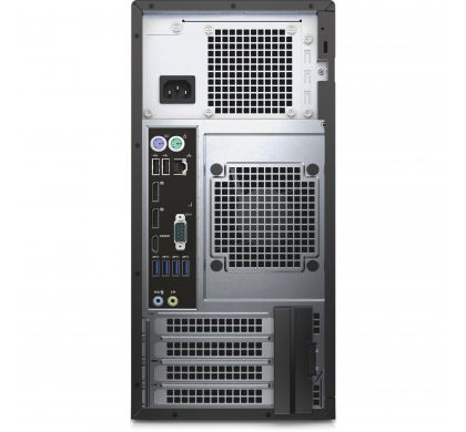 WYSE Dell Precision 3000 3620 Workstation - Intel Core i5 (7th Gen) i5-7600 Quad-core (4 Core) 3.50 GHz - 8 GB DDR4 SDRAM - 256 GB SSD - NVIDIA Quadro P600 2 GB Graphics - Windows 10 Pro 64-bit - Tower RearMaximum