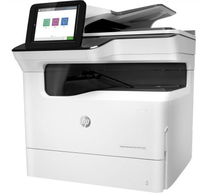 HP PageWide Managed E77650dn Page Wide Array Multifunction Printer - Colour - Plain Paper Print - Desktop LeftMaximum