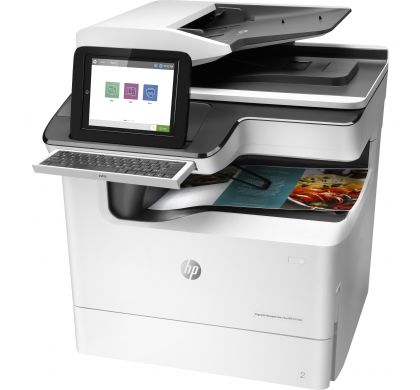 HP PageWide Managed E77660zs Page Wide Array Multifunction Printer - Colour - Plain Paper Print - Floor Standing LeftMaximum