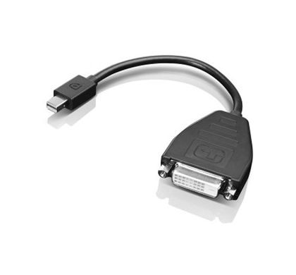 LENOVO DisplayPort/DVI Video Cable for Video Device, Monitor, Tablet PC - 20 cm