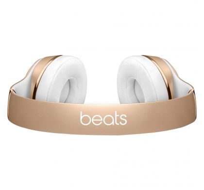 APPLE Beats by Dr. Dre Solo3 Wired/Wireless Bluetooth Stereo Headset - Over-the-head - Circumaural - Gold TopMaximum