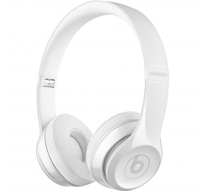 APPLE Beats by Dr. Dre Solo3 Wired/Wireless Bluetooth Stereo Headset - Over-the-head - Circumaural - Gloss White