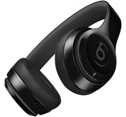 APPLE Beats by Dr. Dre Solo3 Wired/Wireless Bluetooth Stereo Headset - Over-the-head - Circumaural - Gloss Black BottomMaximum