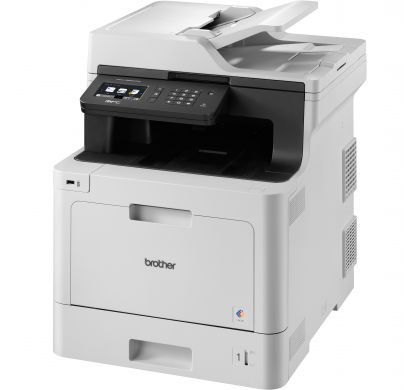 BROTHER Professional MFC-L8690CDW Laser Multifunction Printer - Colour - Plain Paper Print - Desktop LeftMaximum