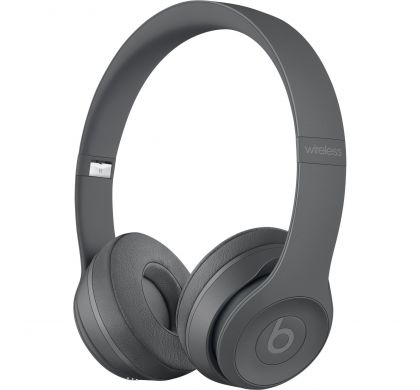 APPLE Beats by Dr. Dre Solo3 Wired/Wireless Bluetooth Stereo Headset - Over-the-head, On-ear - Circumaural - Asphalt Gray