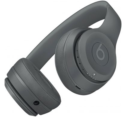 APPLE Beats by Dr. Dre Solo3 Wired/Wireless Bluetooth Stereo Headset - Over-the-head, On-ear - Circumaural - Asphalt Gray BottomMaximum