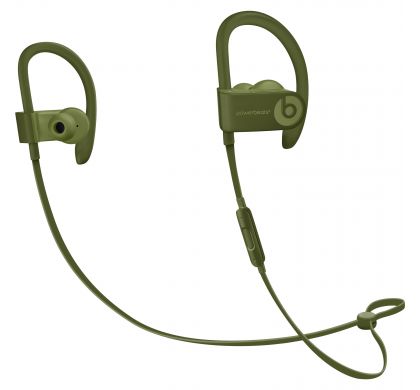 APPLE Beats by Dr. Dre Powerbeats3 Wireless Bluetooth Stereo Earset - Earbud, Over-the-ear, Behind-the-neck - In-ear - Turf Green