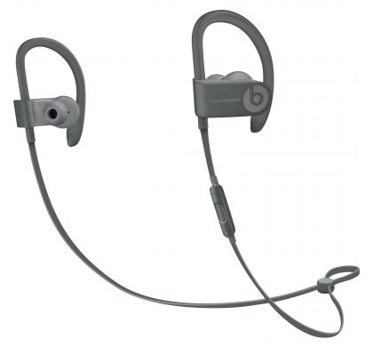 APPLE Beats by Dr. Dre Powerbeats3 Wireless Bluetooth Stereo Earset - Earbud, Behind-the-neck, Over-the-ear - In-ear - Asphalt Gray