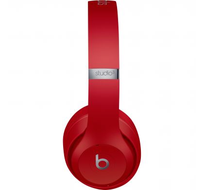 APPLE Studio3 Wired/Wireless Bluetooth Stereo Headset - Over-the-head - Circumaural - Red RightMaximum