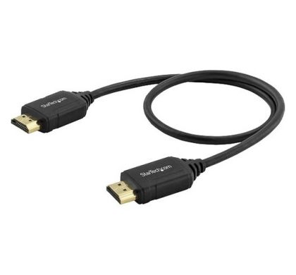 STARTECH .com HDMI A/V Cable for Audio/Video Device, Home Theater System - 50 cm - Shielding - 1 Pack