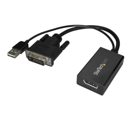 STARTECH .com DisplayPort/DVI-D/USB Video Cable for Video Device, Projector, Monitor, Graphics Card, Notebook - 1 Pack