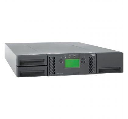 LENOVO System Storage TS3100 Tape Library - 0 x Drive/24 x Cartridge Slot - 2U - Rack-mountable