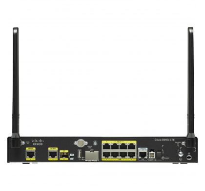 CISCO C899G-LTE Ethernet, Cellular Modem/Wireless Router RearMaximum