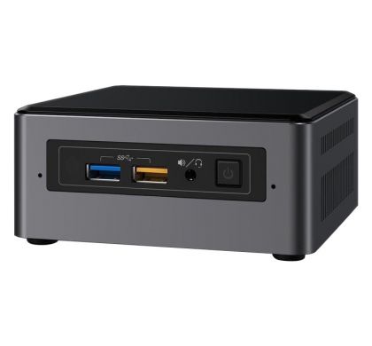 INTEL NUC NUC7i5BNH Desktop Computer -  Core i5 (7th Gen) i5-7260U 2.20 GHz - Mini PC LeftMaximum