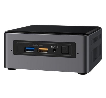 INTEL NUC NUC7i7BNH Desktop Computer -  Core i7 (7th Gen) i7-7567U 3.50 GHz - Mini PC LeftMaximum