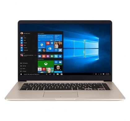 ASUS VivoBook 15 K510UQ-BQ684R 39.6 cm (15.6") LCD Notebook - Intel Core i7 (8th Gen) i7-8550U Quad-core (4 Core) 1.80 GHz - 16 GB DDR4 SDRAM - 512 GB SSD - Windows 10 Pro 64-bit - 1920 x 1080 - Tru2Life - Gold Metal FrontMaximum