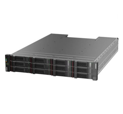 LENOVO ThinkSystem DS2200 12 x Total Bays SAN Storage System - 2U - Rack-mountable LeftMaximum