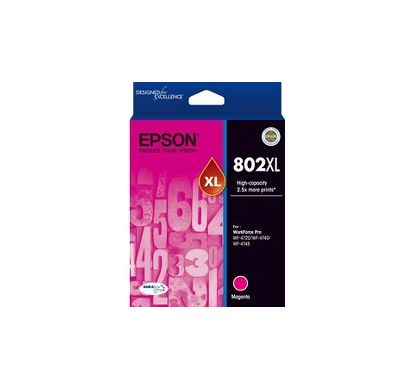 EPSON DURABrite Ultra Ink 802XL Ink Cartridge - Magenta