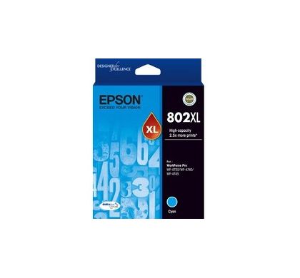 EPSON DURABrite Ultra 802XL Ink Cartridge - Cyan